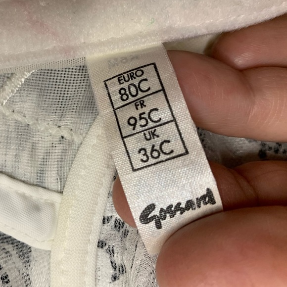 Lingerie-Bustier, Corset, white Lace, Gossard, 36Cc - Picture 13 of 14